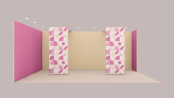 Stand 18m² avec deux arches et un retour – Image 3