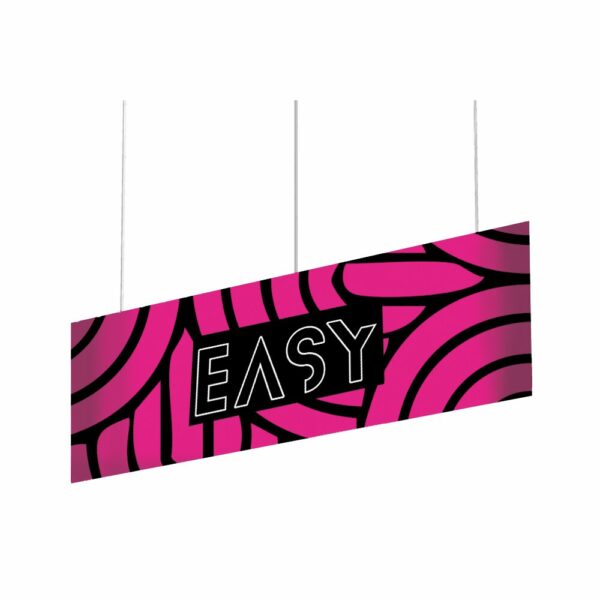 Enseigne droite suspendue