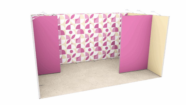 Stand 15m² avec une réserve et une cloison – Image 2