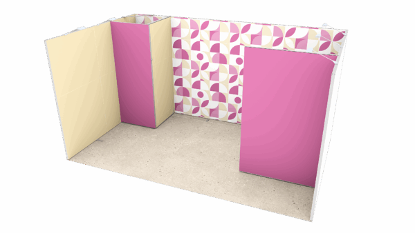 Stand 15m² avec une réserve et une cloison – Image 3
