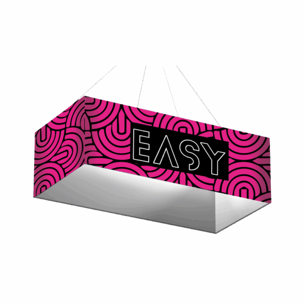 Enseigne rectangle suspendue