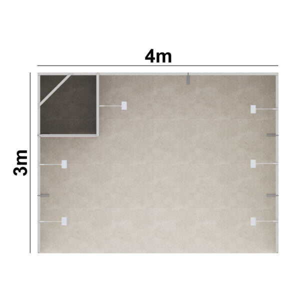 Stand 12m² avec une réserve – Image 4