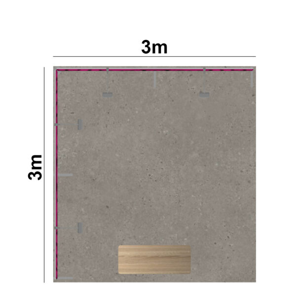 Stand 9m² avec un comptoir – Image 2