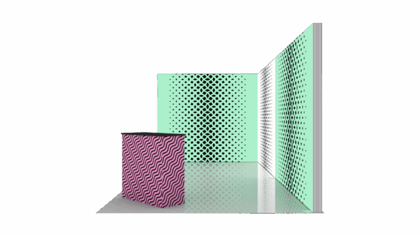 Stand 12m² avec caissons lumineux – Image 2
