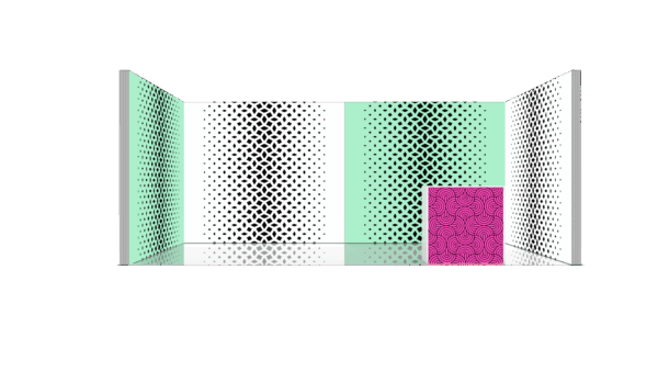 Stand 18m² avec caissons lumineux – Image 3