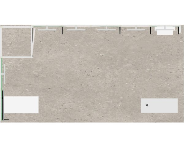 Stand 18m² avec une réserve, une console et un comptoir – Image 5