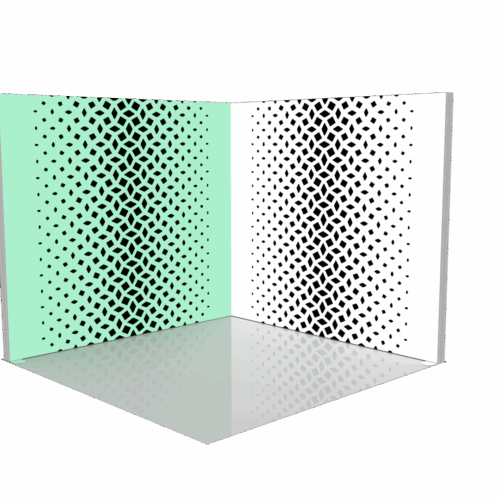 Stand 9m² avec caissons lumineux