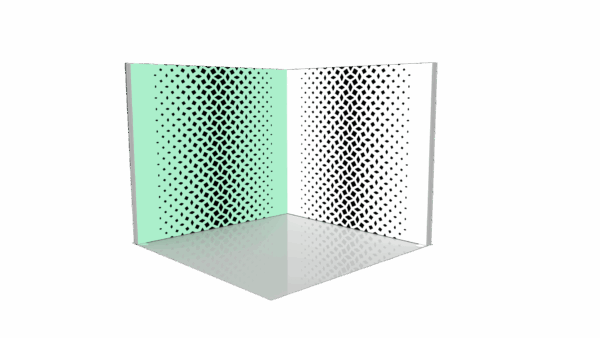 Stand 9m² avec caissons lumineux