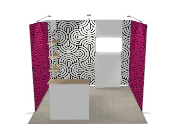 Stand 9m² avec un comptoir et un écran – Image 3