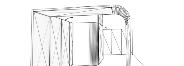 Stand 36m² avec une arche et une réserve – Image 5