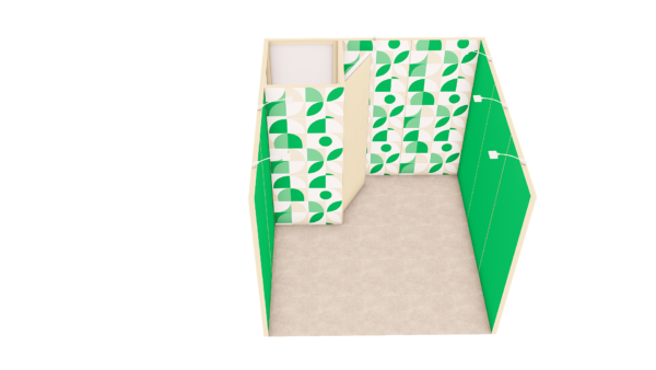 Stand 9m² avec une réserve ouvert sur 1 côté – Image 4