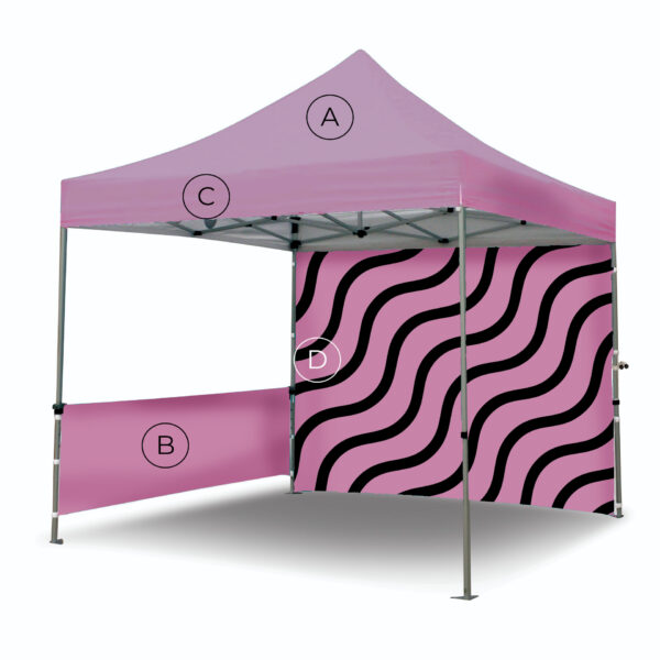 Tente pliable modulable et personnalisable – Image 7