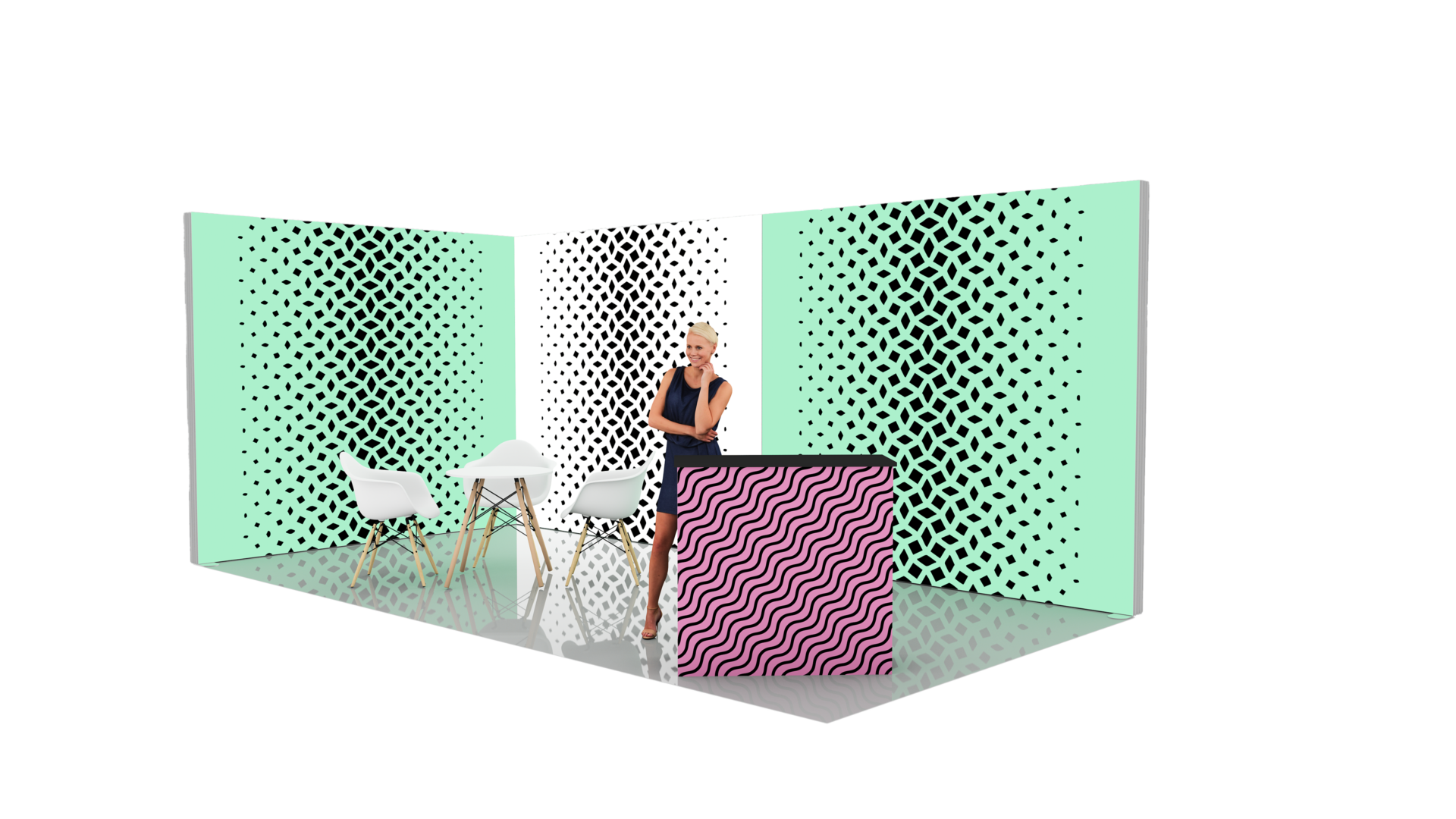 Stand lumineux